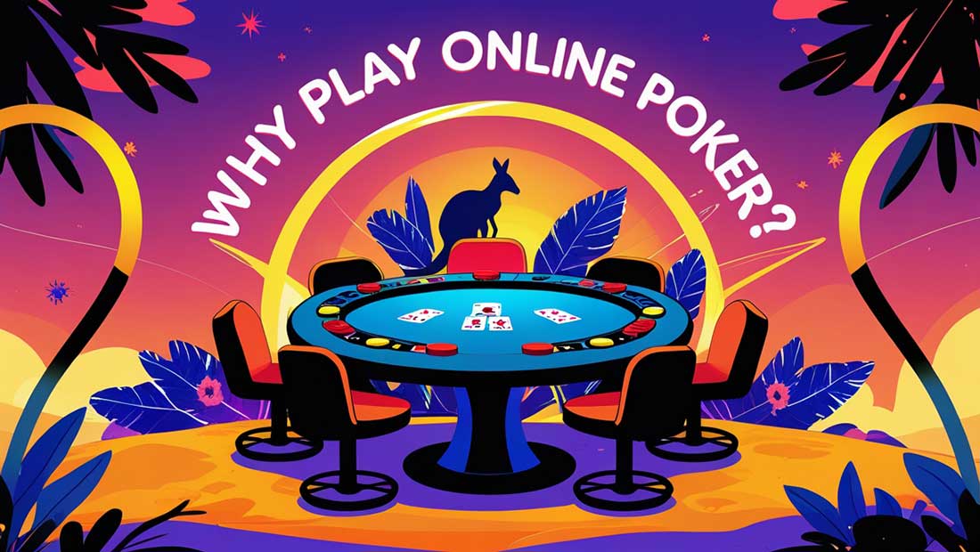 Playing online poker in Australia