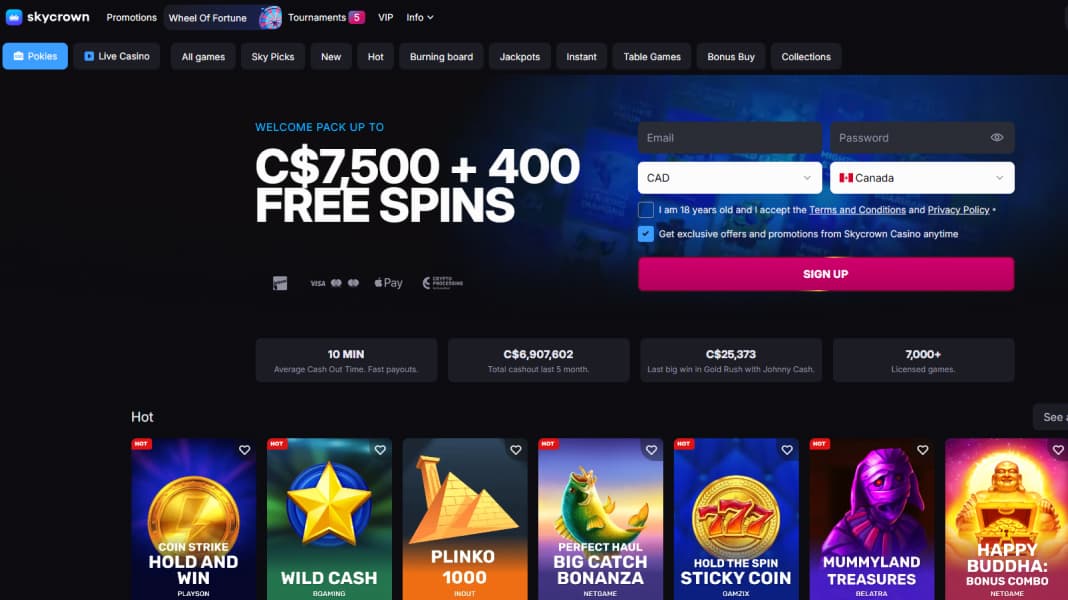 SkyCrown aussie online casino