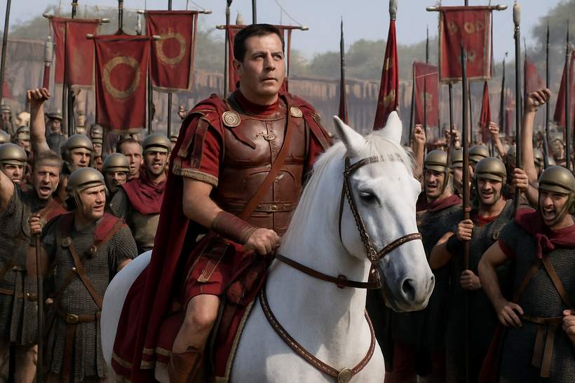Ciarán Hinds Reflects on Rome and Its Timely Message