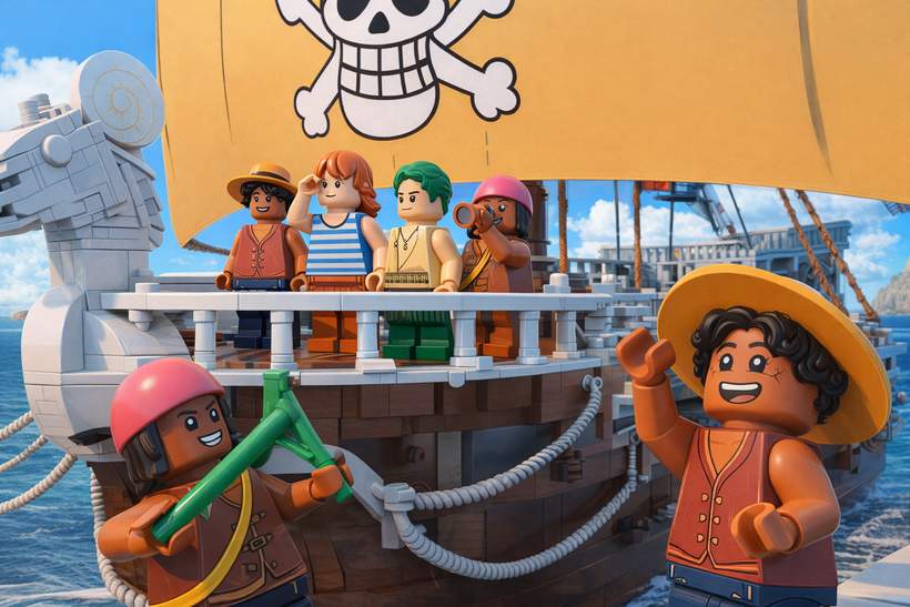 LEGO ONE PIECE: A Whimsical Journey with an Unreliable Narrator