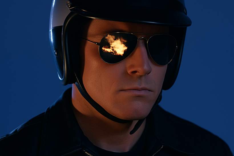 Say, That’s NOT a Nice Bike: Terminator 2 Star Still Unhappy with T‑1000 Motorcycle